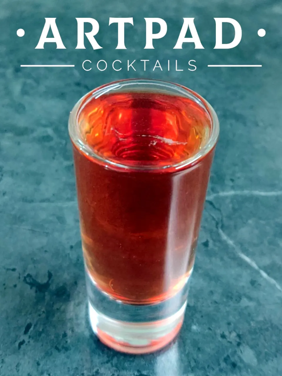 Red Snapper Shooter cocktail